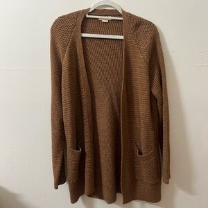 Fat Face Warm Brown Cardigan Sweater